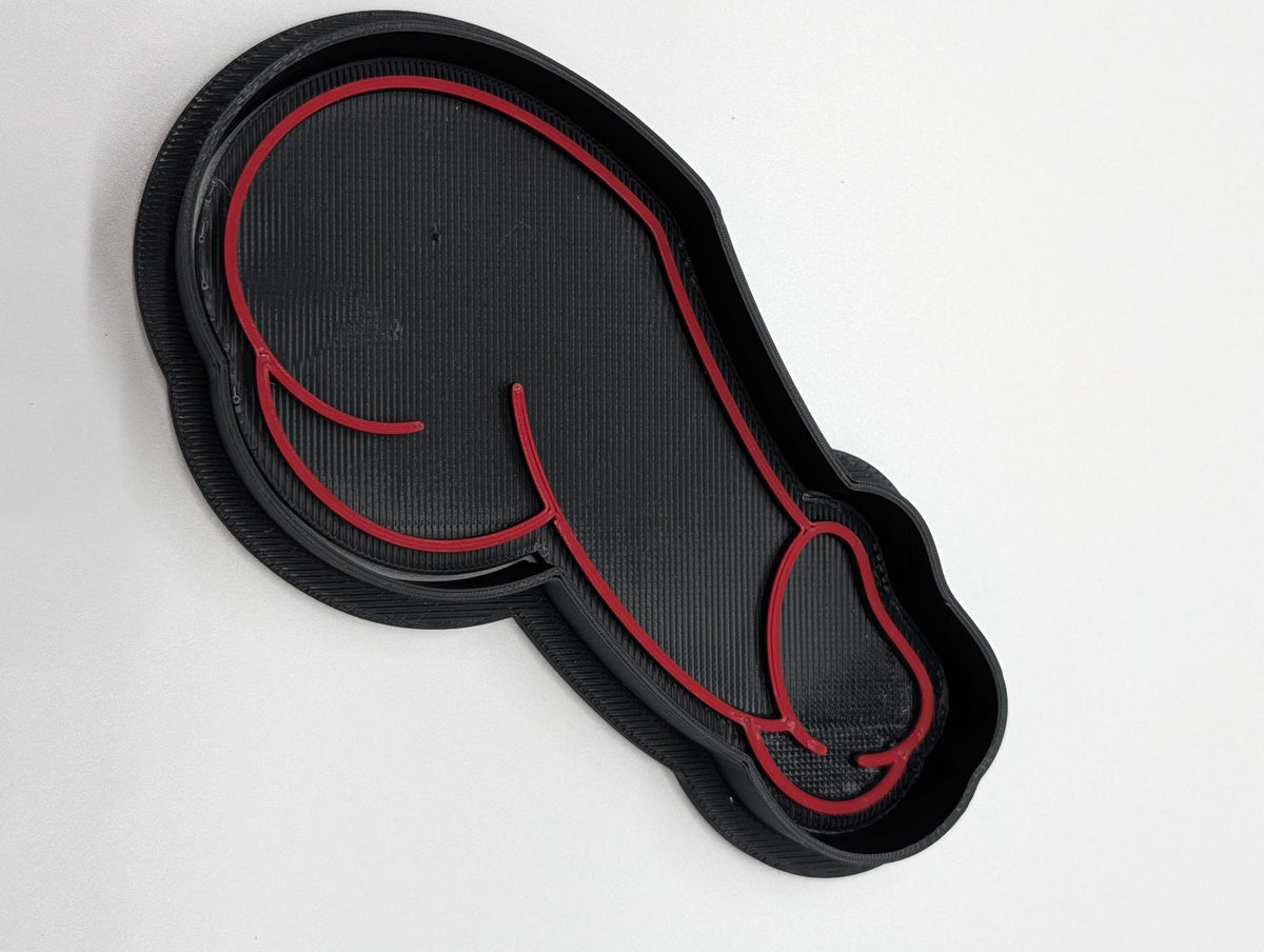 "Rise & Shine" — 3D Printed Phallic Cookie Cutter | Adult Baking Mold