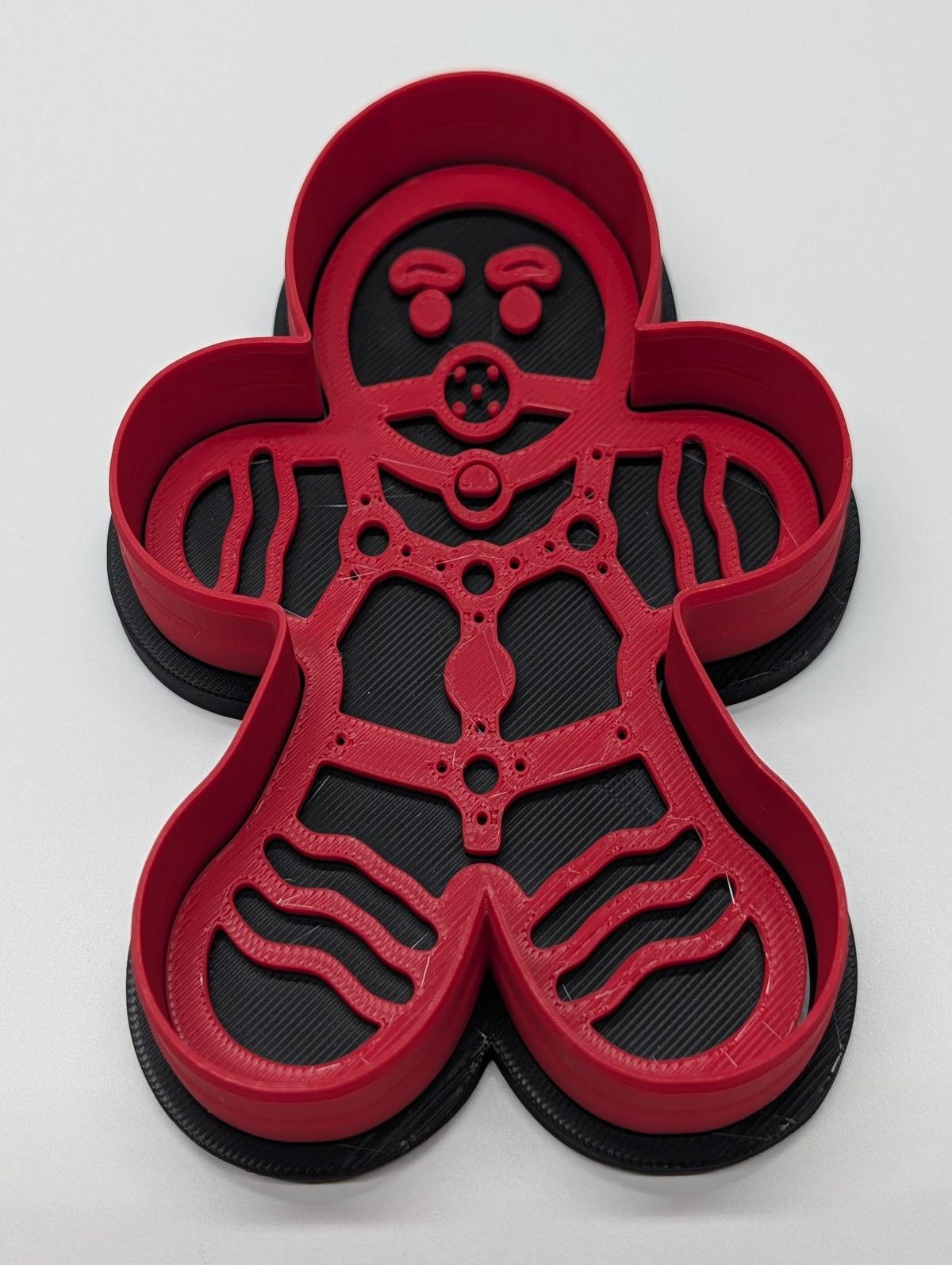 "Tied Up Ginger" — 3D Printed Shibari Cookie Cutter | Kinky Gingerbread Baking Mold