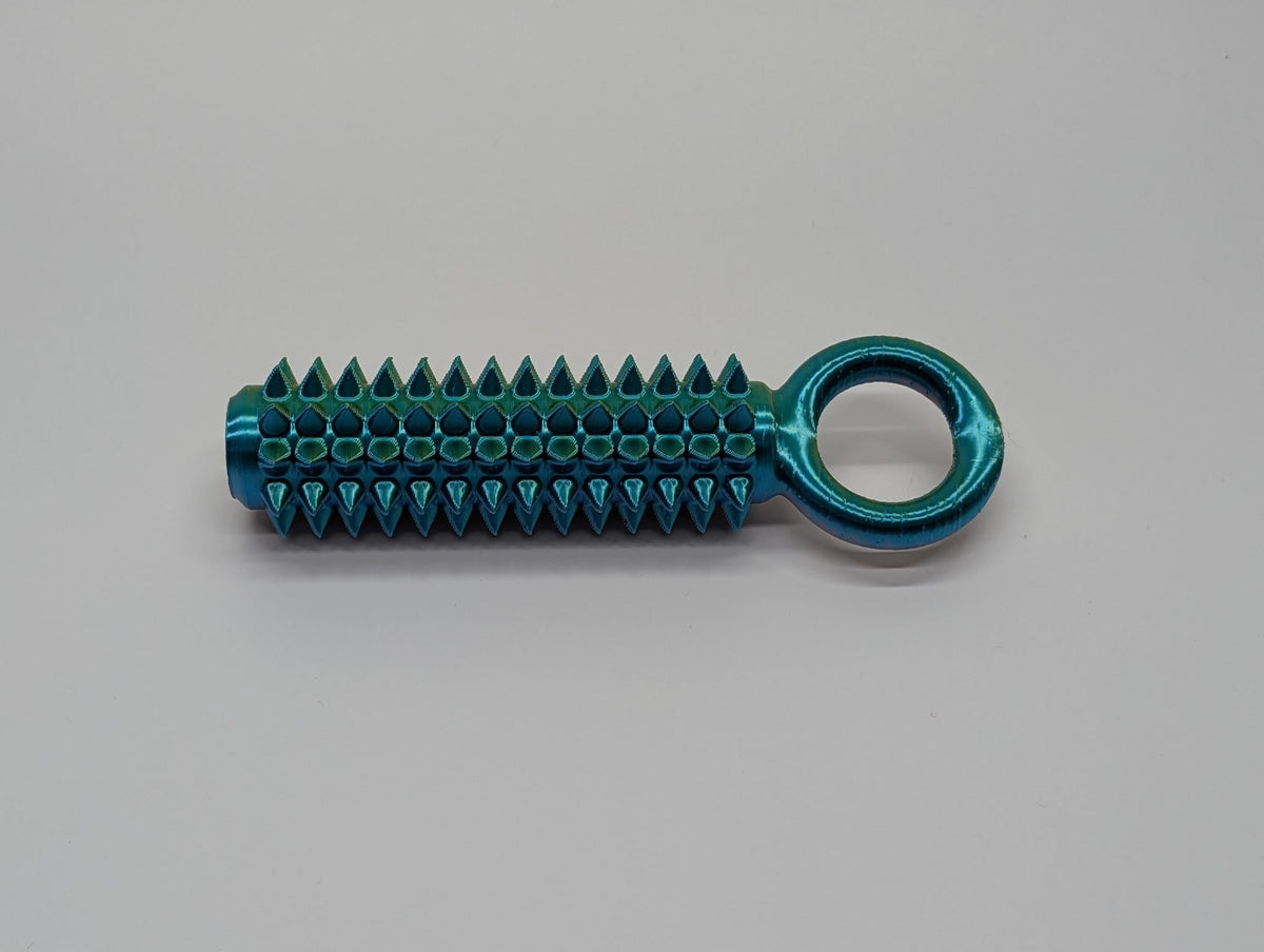 "Spike It Up" — 3D Printed Diamond-Studded Fidget Toy | Color-Changing Tactile Desk Companion