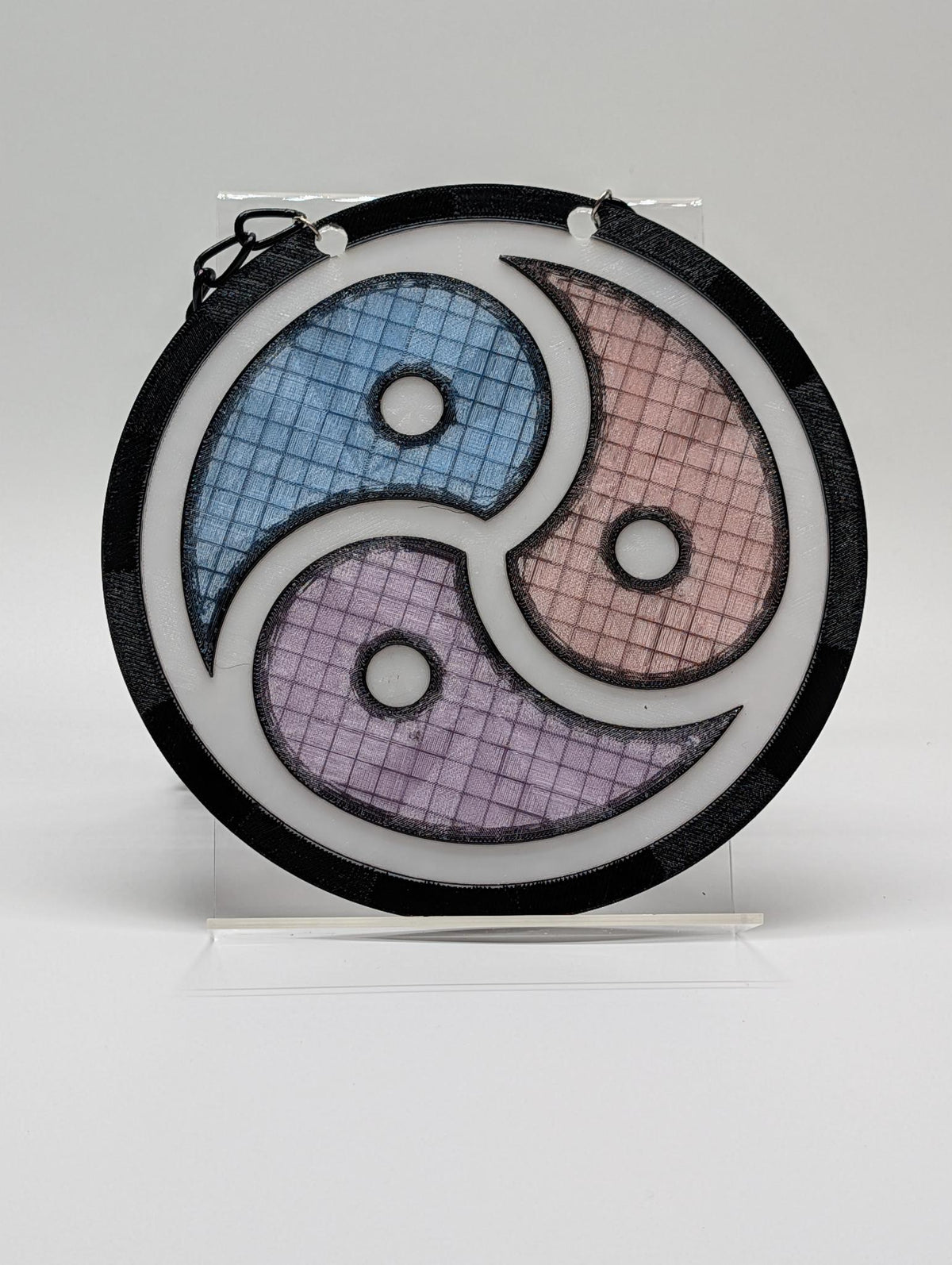 Faux Stained Glass Art