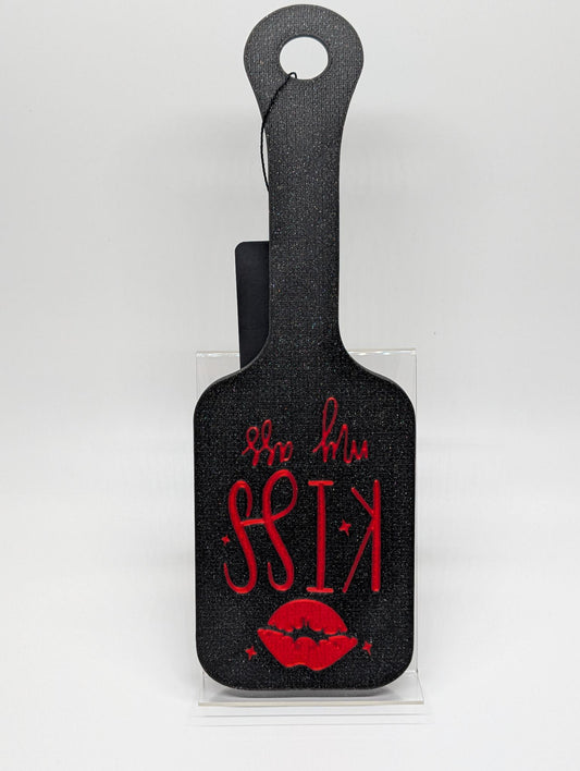 "Kiss This" — 3D Printed Statement Paddle | Playful Impact Play Accessory