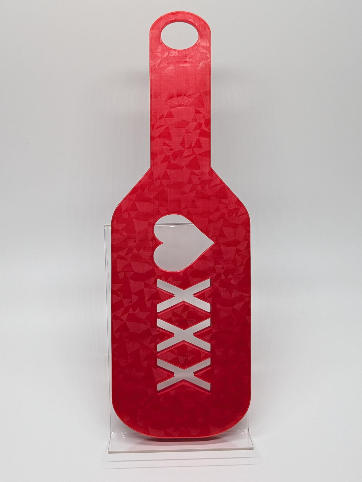 "Laced with Love" — 3D Printed Decorative Paddle | Kinky Impact Play Accessory
