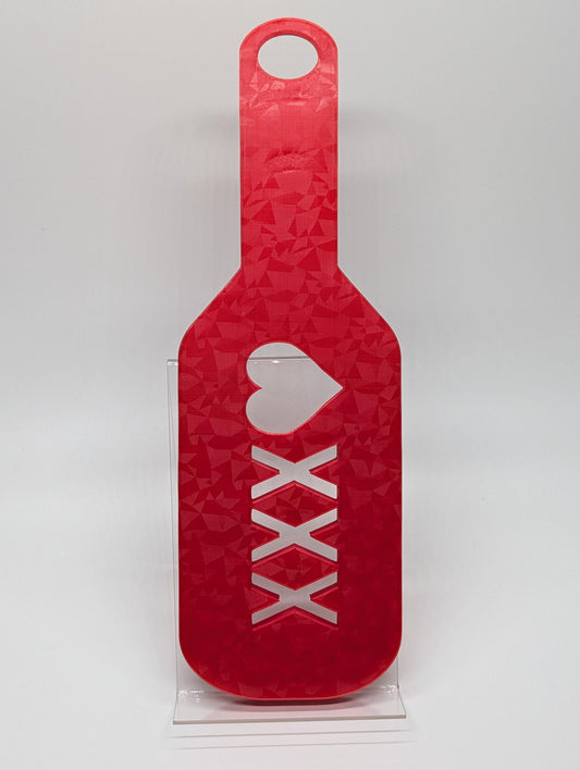 "Laced with Love" — 3D Printed Decorative Paddle | Kinky Impact Play Accessory
