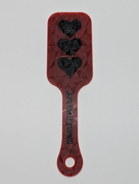 "FUNishment" — 3D Printed Heart Paddle | Playful Impact Play Accessory