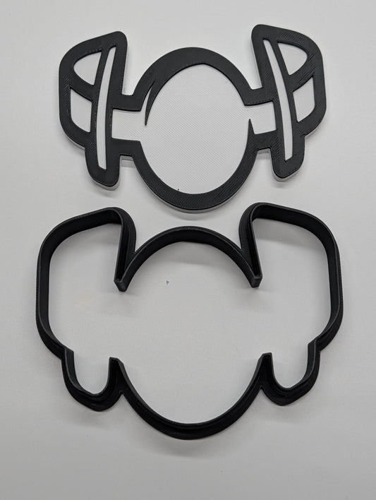 "Balled and Gagged" — 3D Printed Decorative Cookie Cutter | Unique Baking Mold