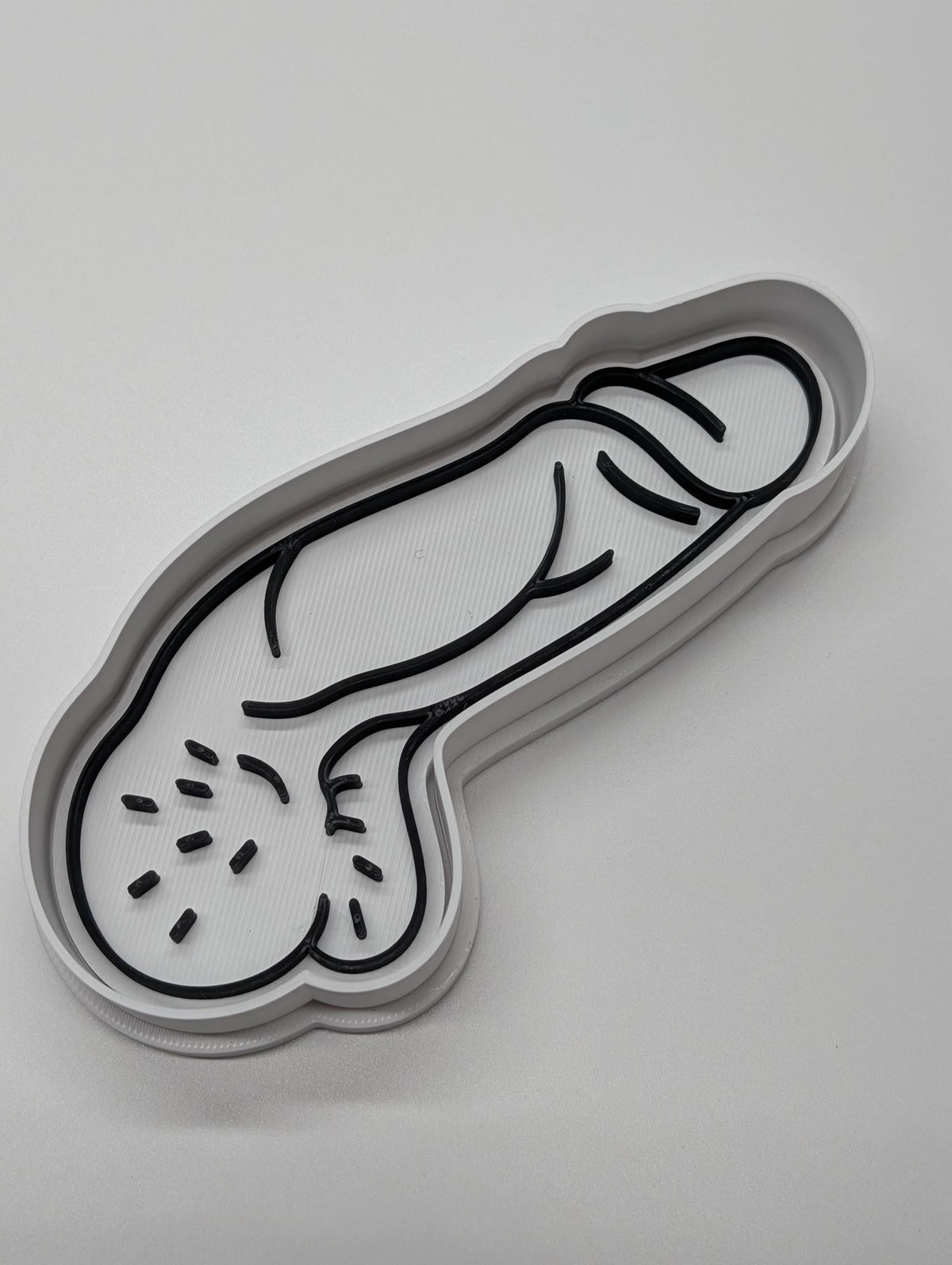 "Cookie Cutter, Literally" — 3D Printed Anatomical Cookie Cutter | Adult Baking Mold