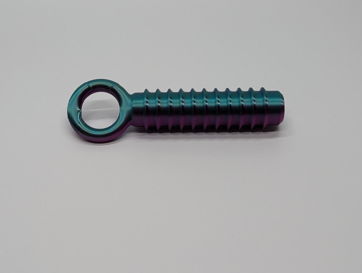 "Ribbed for Your Fidgeting Pleasure" — 3D Printed Textured Fidget Toy | Color-Changing Desk Companion