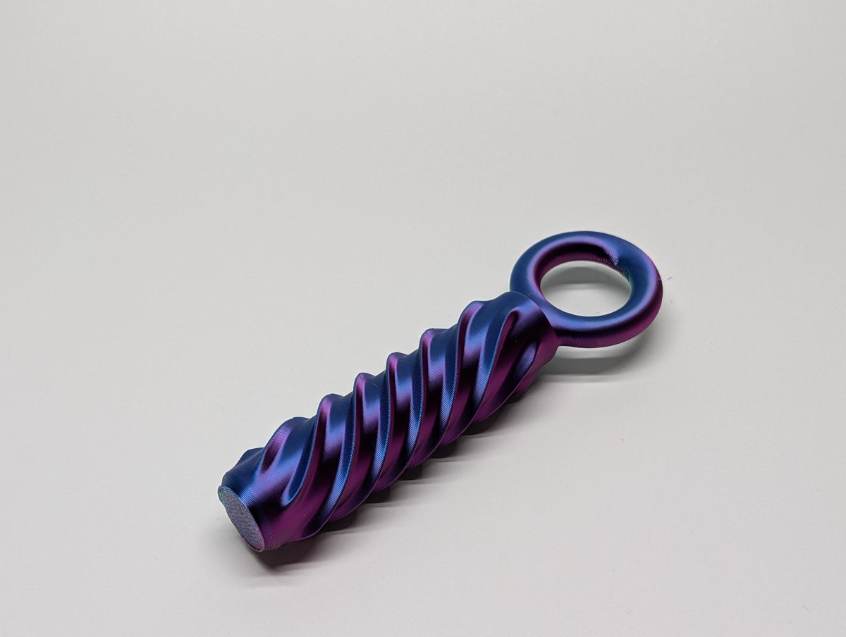 "Twist & Shout" — 3D Printed Spiral Fidget Toy | Color-Changing Desk Fidget